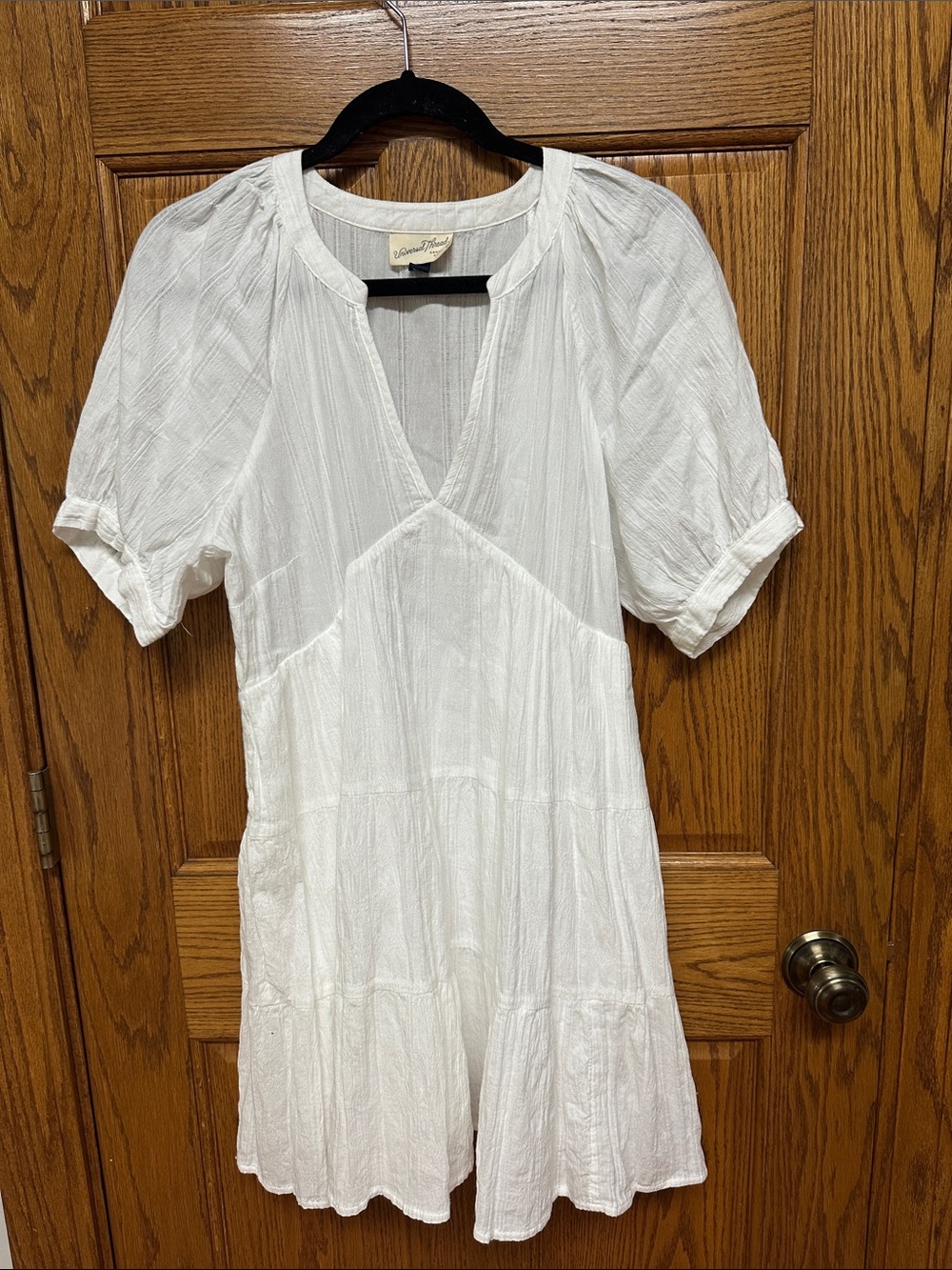 Universal Thread White Gauze Dress